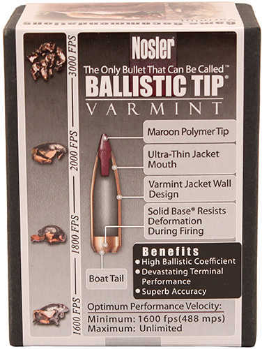 Nosler 204 Caliber 32 Grain BT/100 35216