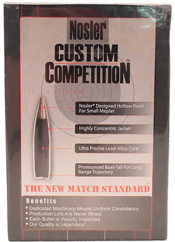 Nosler 30 Caliber 168 Grains HPBT J4 Competition (Per 250) 53168