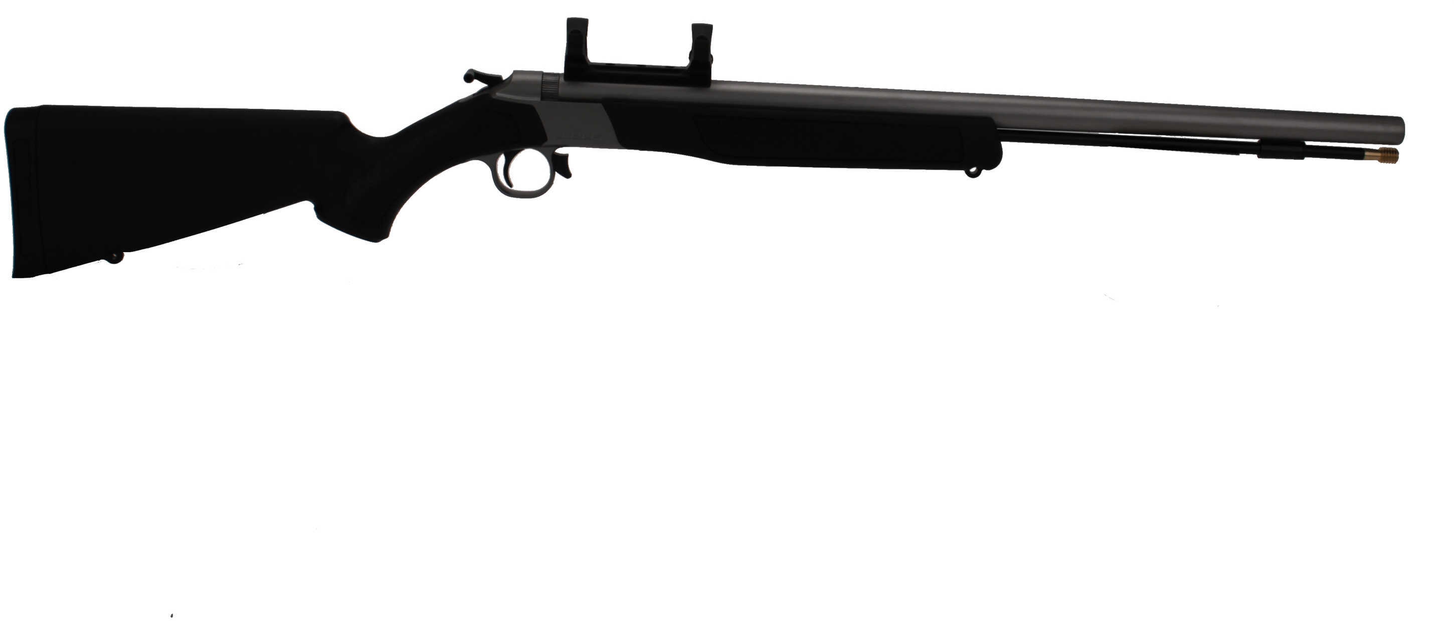 CVA Wolf .50 Caliber Muzzleloader Stainless Steel/Black, ISM PR2110SM