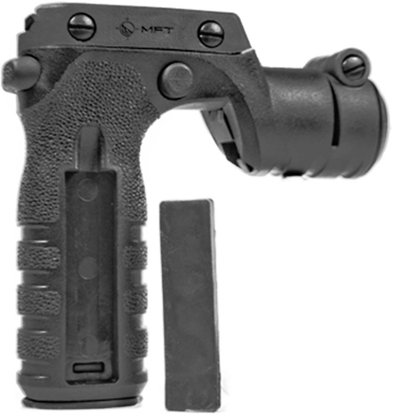 Mission First Tactical React Flashlight Holding Picatinny Mounted Vertical Pistol Grip Black RTG