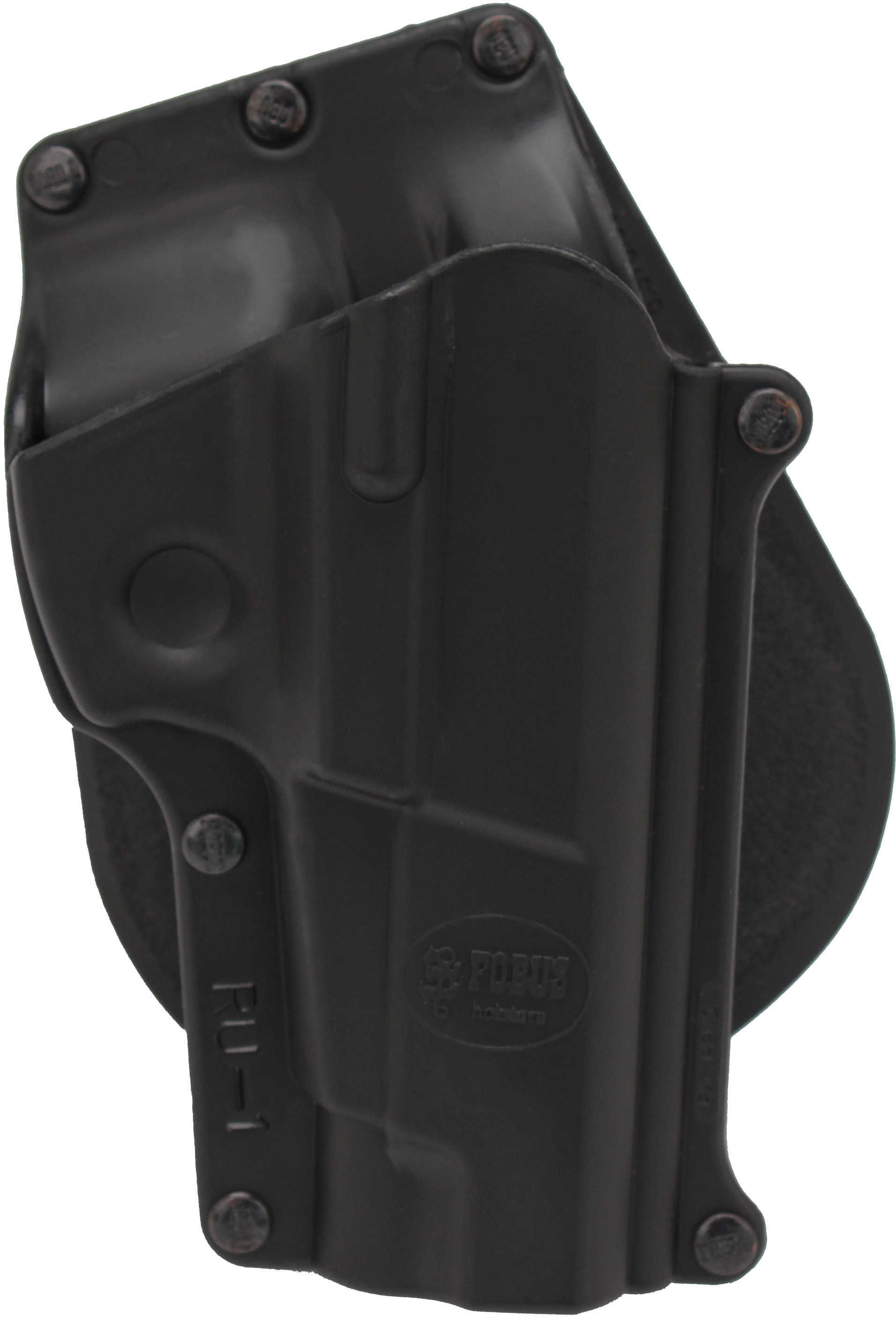 Fobus Paddle Holster Fits Ruger P85/89 Large Auto 9mm/ 40 Cal Right Hand Kydex Black RU1