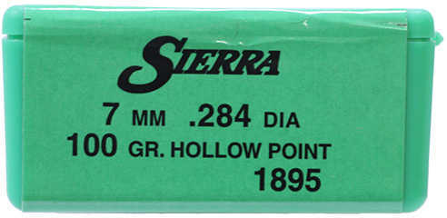 Sierra 7mm/284 Caliber 100 Grains HP (Per 100) 1895