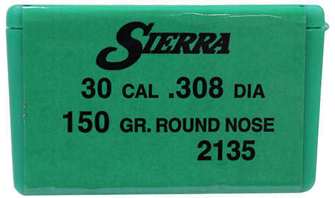 Sierra 30 Caliber 150 Grains RN (Per 100) 2135