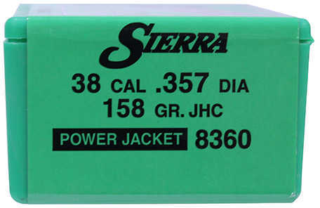 Sierra 38 Caliber 158 Grains JHC (Per 100) 8360