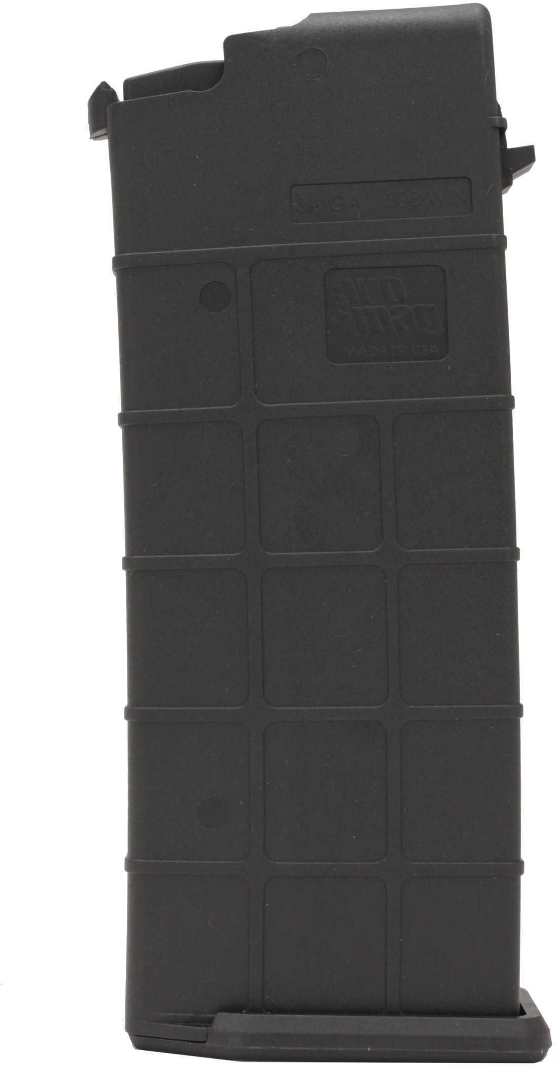 ProMag Mag Magazine SAIGA .308 24-ROUNDS Black Polymer-img-1