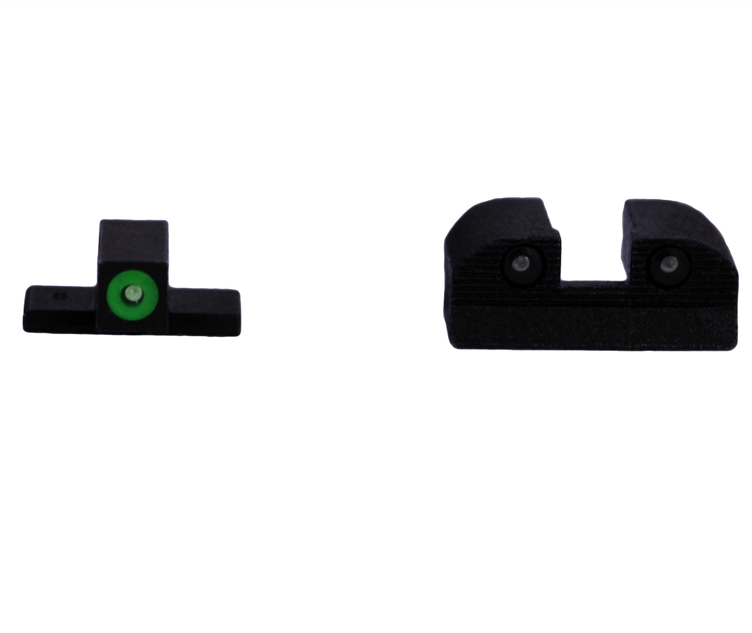 Sig Sauer X-Ray3 Pistol Sight #8 Green Front Rear Square Notch Md: SOX10003