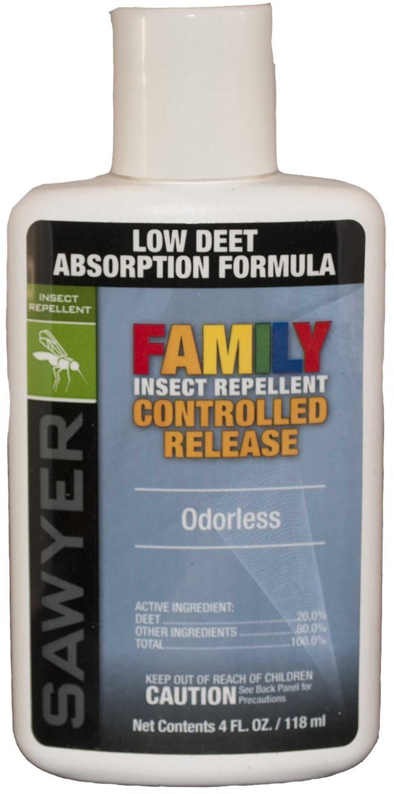 Sawyer Products INSECT Repellent Family CONTROLED Release 4Oz Lotion