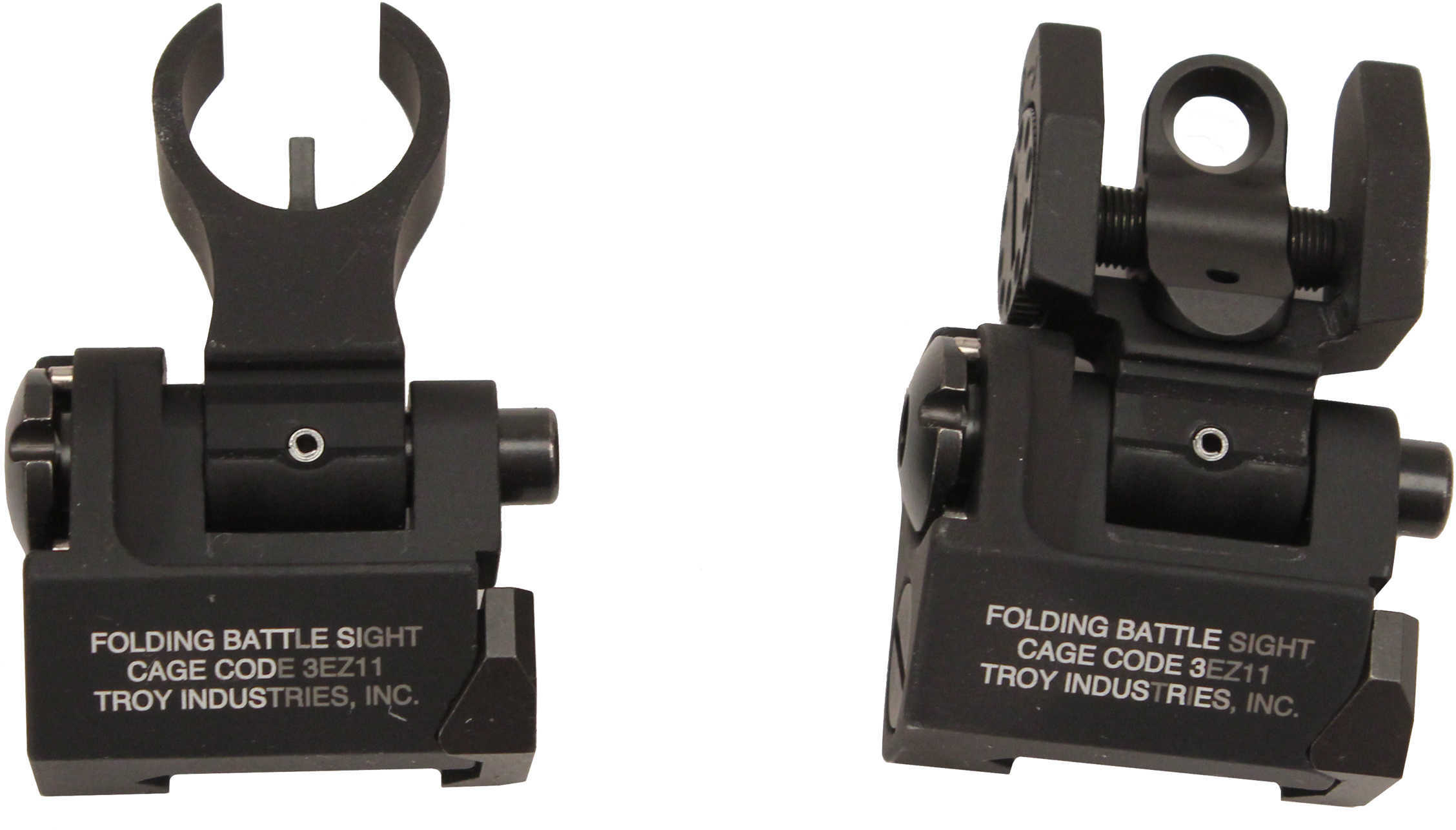 Troy BattleSight Micro Front and Rear Sight Picatinny Black Finish SSIG-IAR-img-1