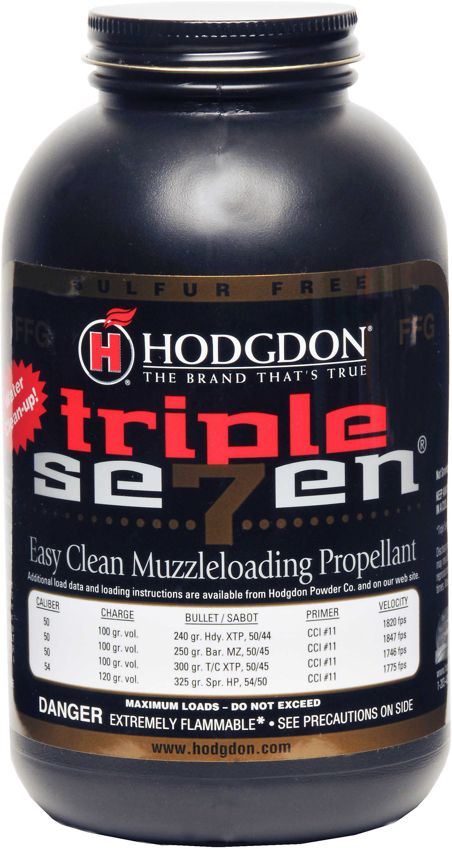 Hodgdon Triple 7 Sulfurless T72(FF) Muzzleloading Propellant