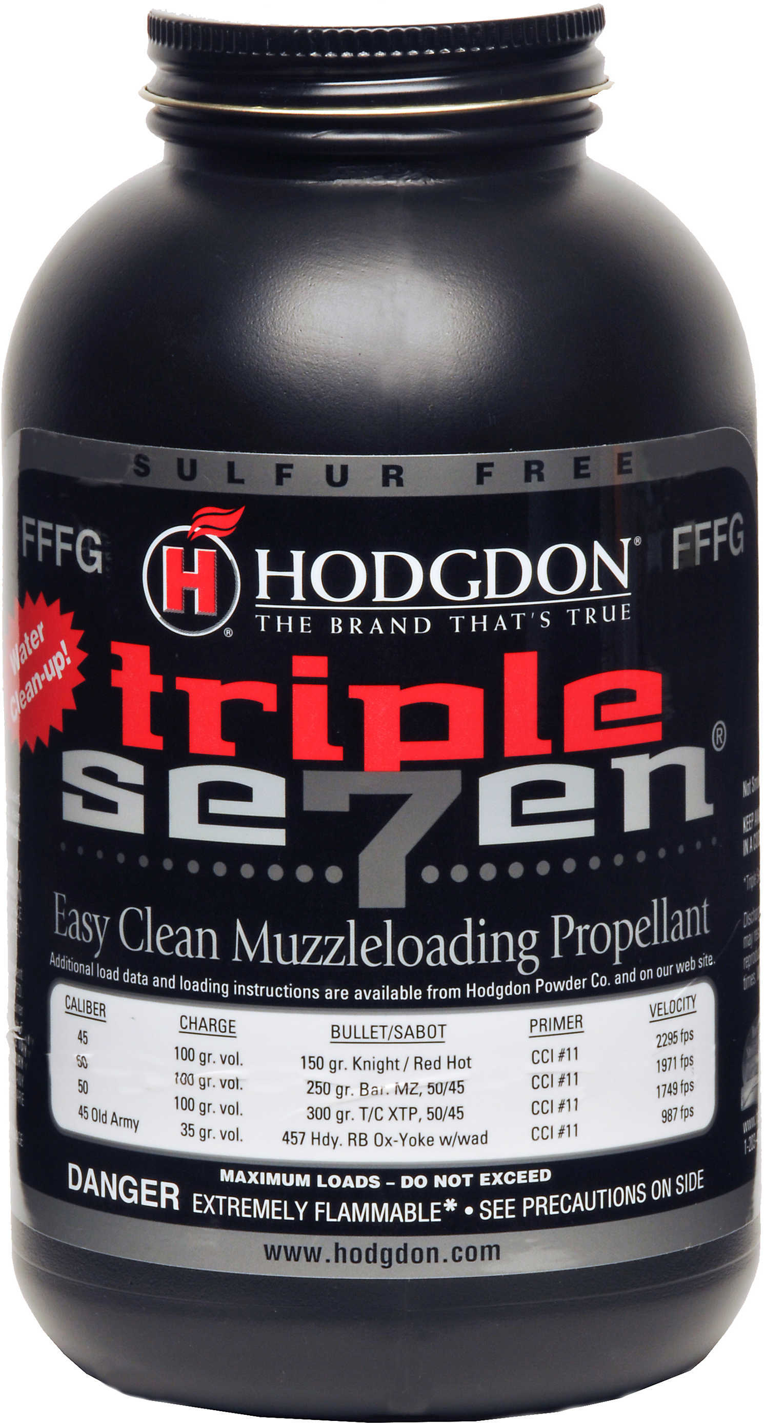 Hodgdon Triple 7 Sulfurless T73(FFF) Muzzleloading Propellant