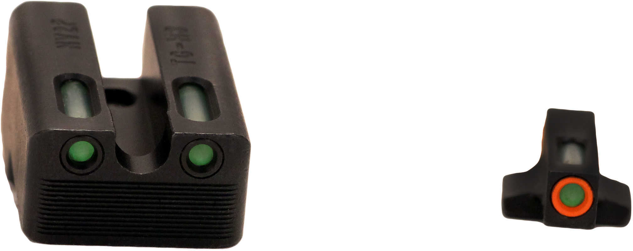 Truglo TFX Sight Set Novak LoMount 270 Front/500 Rear (1911 3" Officers/4.25" Commander 9mm/40 S&W) Md: TG1