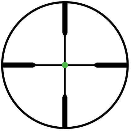 4-16x50mm SFP Green Std Duplex Crosshair Reticle Satin Blk