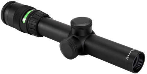 Trijicon Accupoint Rifle Scope 1-4X 24 Green Triangle Matte 30mm TR24G