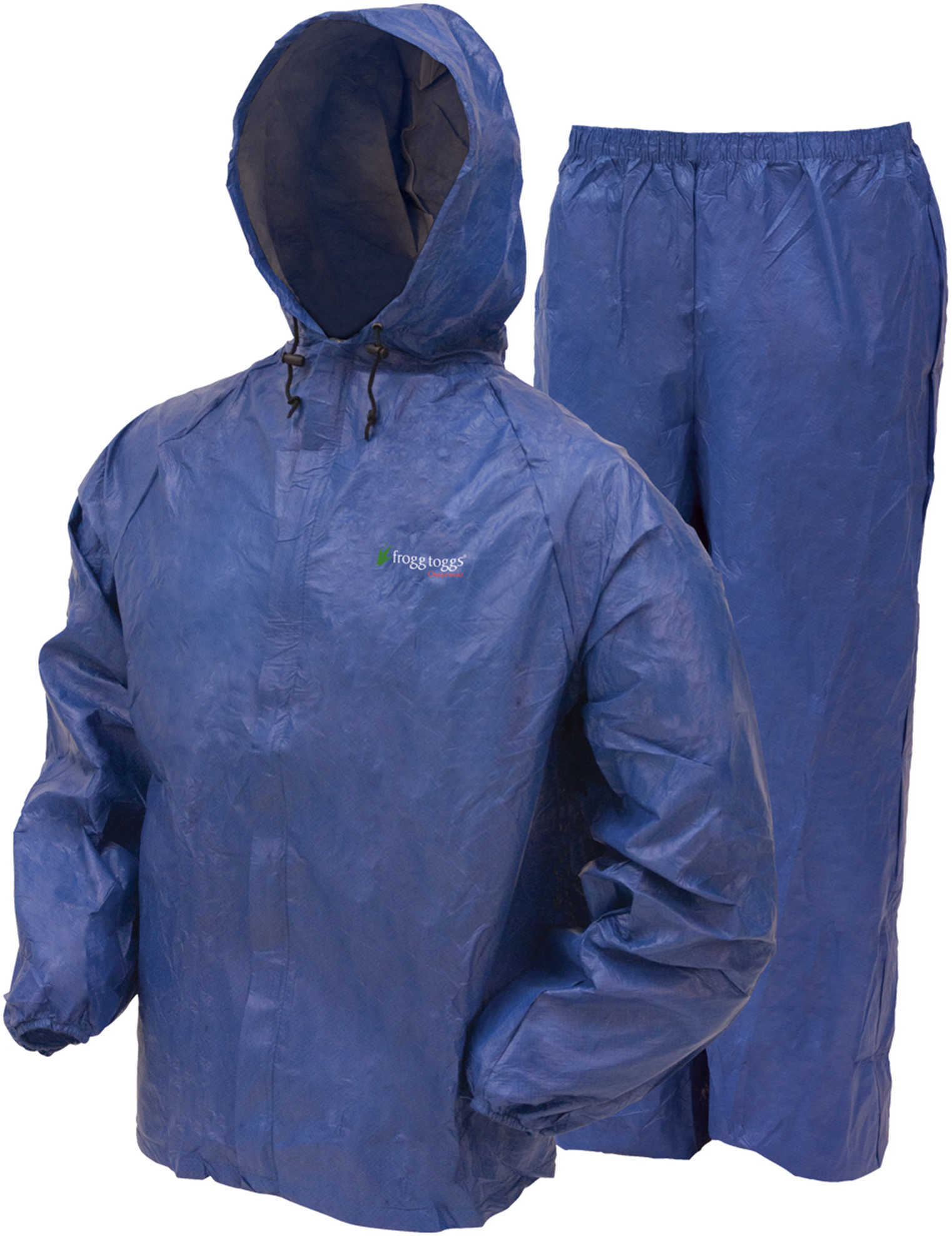 Frogg Toggs Ultra-Lite2 Rain Suit w/Stuff Sack Large, Royal Blue UL12104-12LG