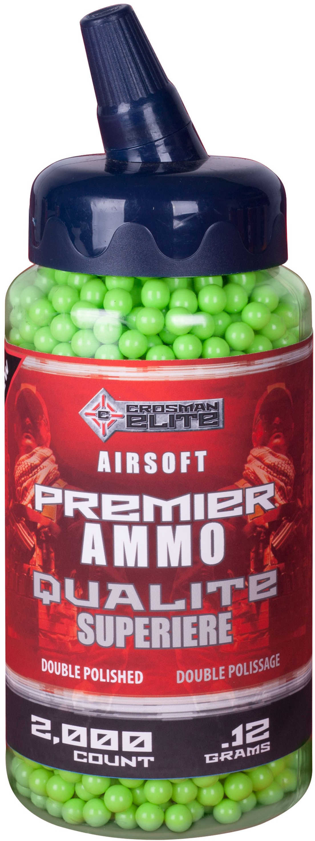 Crosman Airsoft Premier Ammunition .12 g 2000 pk. Model: U-SAP2000