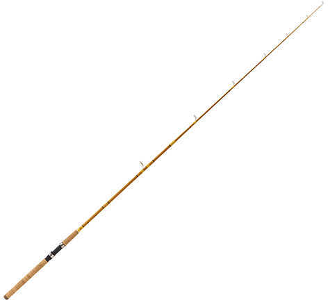 Eagle Claw Fishing Tackle Crafted Glass Spinning Rod 6 Length 2 Piece Gold Medium Md: CG8MHS2