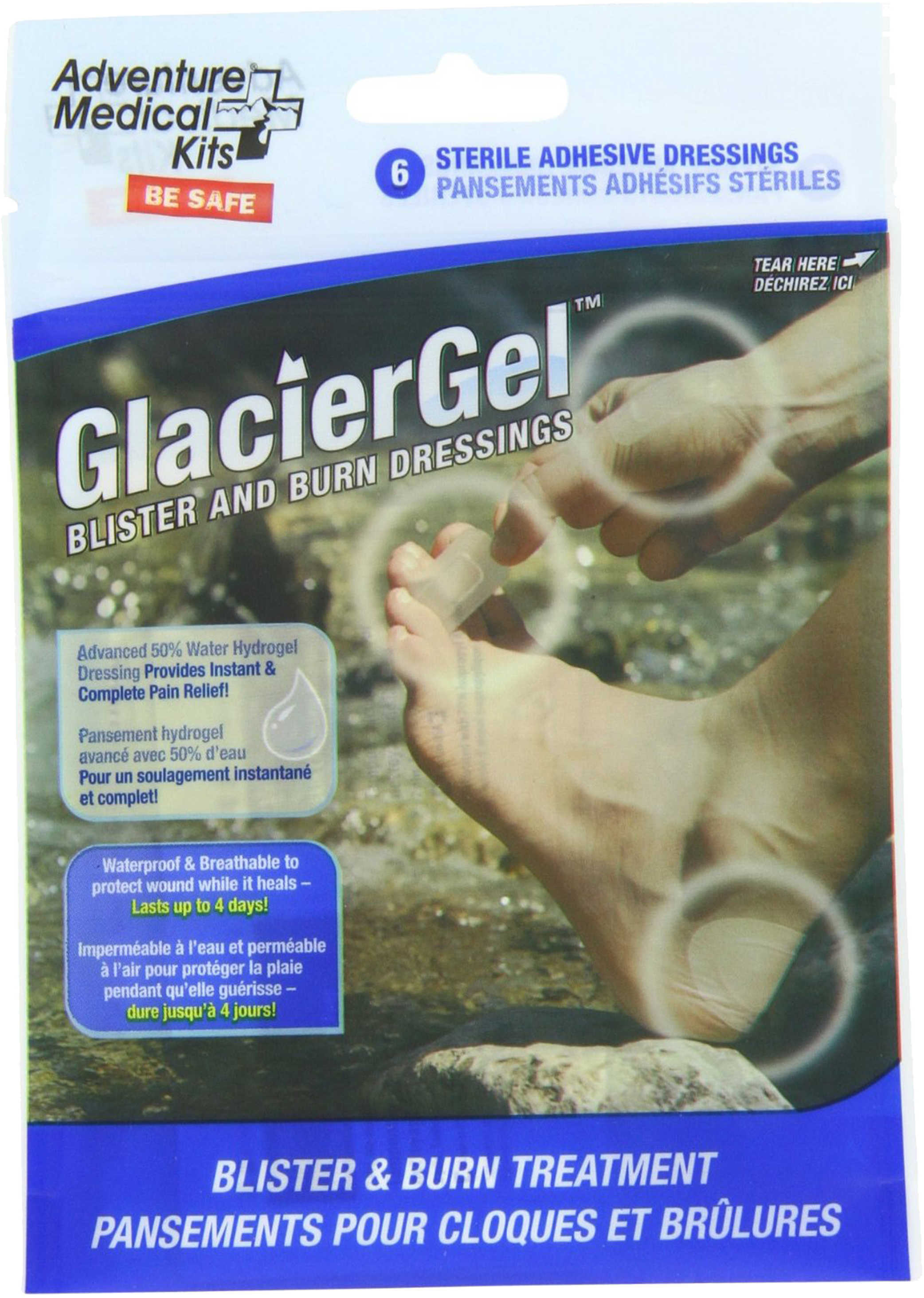 Adventure Medical Kits / Tender Corp AMK Blister W/Glacier Gel & Burn Dressing