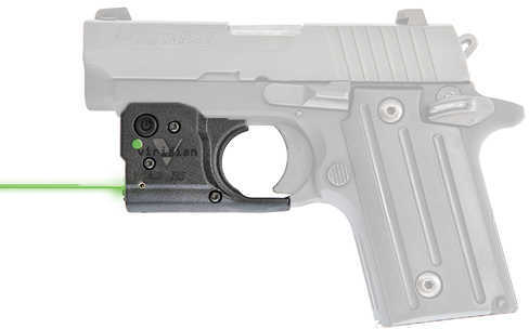 Viridian Weapon Technologies Reactor 5 Green Laser w/ECR Holster For Sig 238/938w Md: R5-238/938