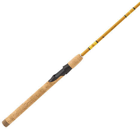 Eagle Claw Fishing Tackle Crafted Glass Spinning Rod 66" Length 2 Piece Medium Md: CG66MS2