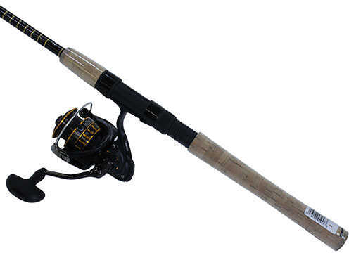 Daiwa BG Saltwater Pre-Mounted Combo 2500, 5.5:1 Gear Ratio, 6+1 Bearing, 1 Piece, Graphite & Carbon Compo