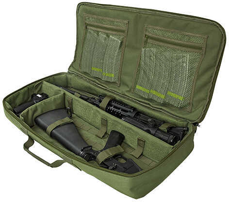 NcStar Vism Discreet Carbine Case 26"L x 13", Green Md: CV3DIS2947G-26