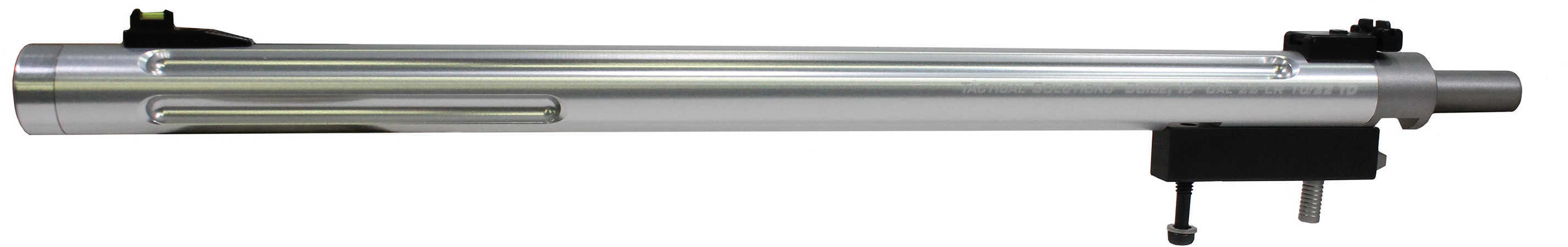 Tactical Solutions 10/22 Takedown Bull Barrel Silver Md: 1022TD-SIL