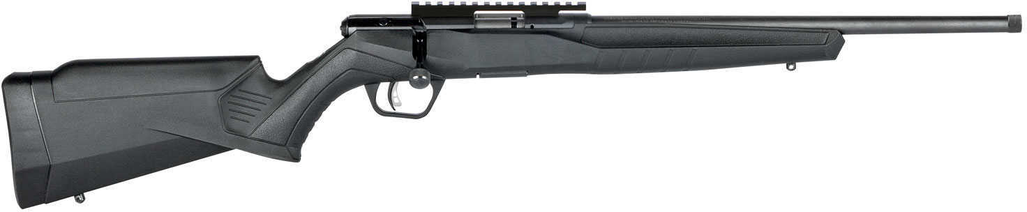 Savage B22 FV-SR Rifle 22 LR 16.25" Heavy Threaded Barrel Synthetic Stock Black Finish Bolt Action 70203