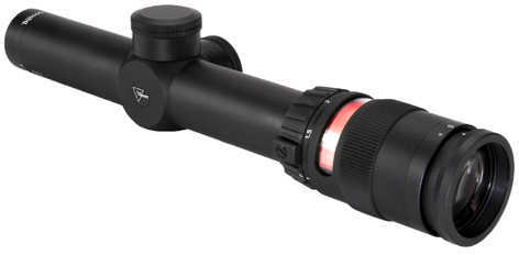 Trijicon Accupoint Rifle Scope 1-4X 24 Red Triangle Matte 30mm TR24R