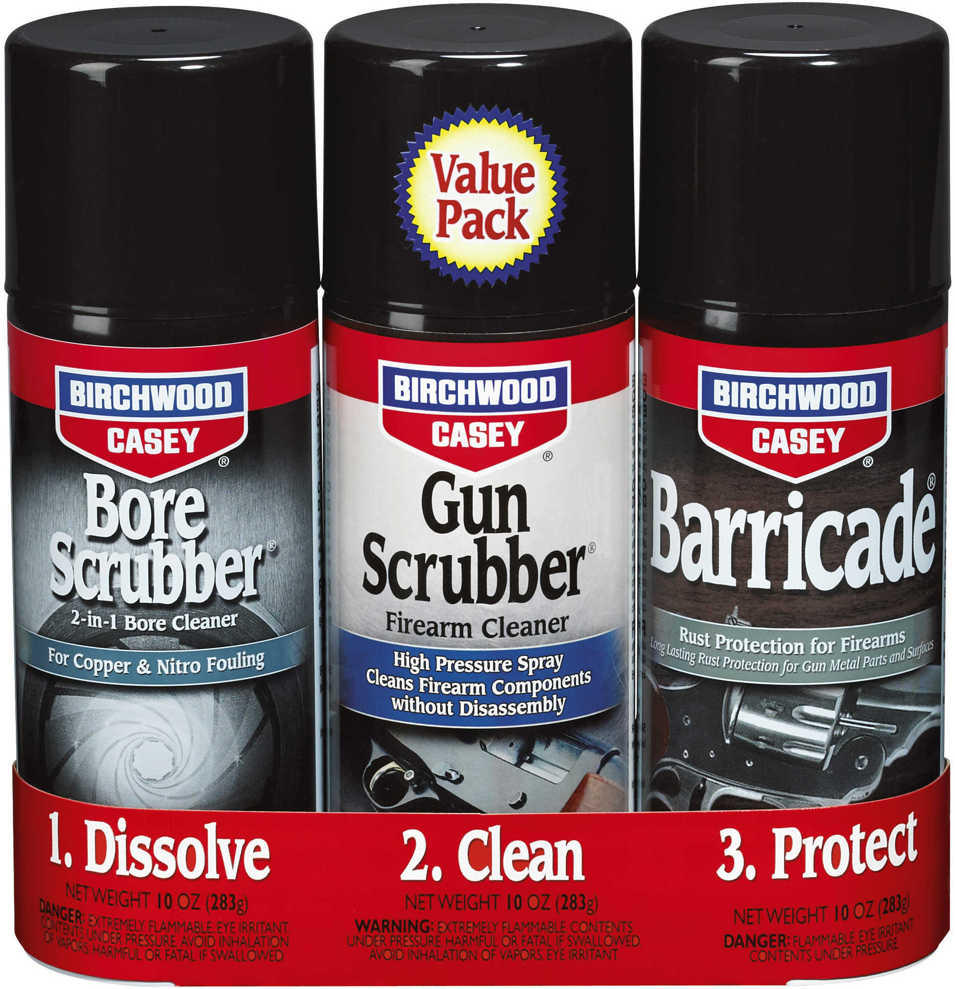 Birchwood Casey B/C Gun ScrubberBore & Barricade Value Pack Kit