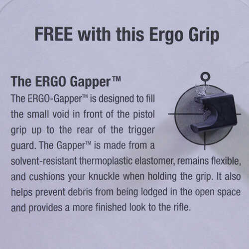 Ergo Grip 2 Flat Top AR15-AR10 Kit SUREGRIP AMBI-Black-img-2