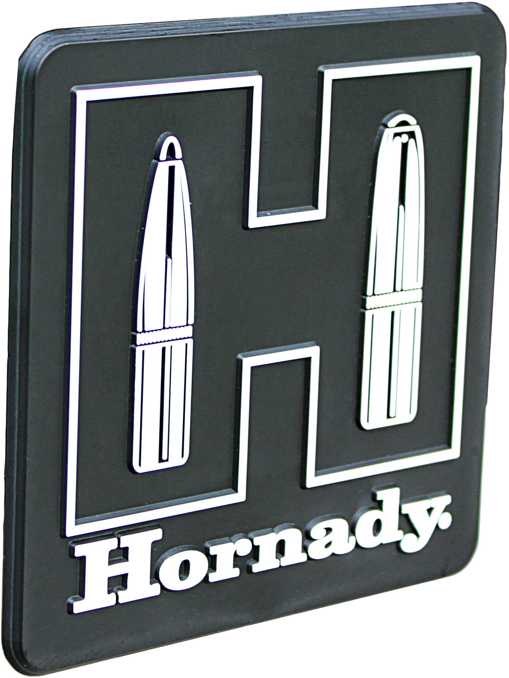 Hornady Hitch Cover 2" Snap Clips Plastic Black/White Md: 99132