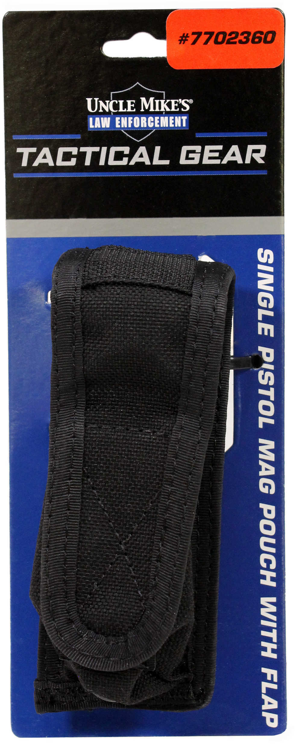 Uncle Mikes Molle Magazine Pouch Black Md: 7702360