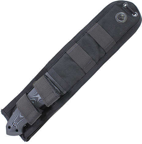 Hogue Grips EX-F01 5.5" Fixed Blade Knife Drop Point G10 Frame A2 Black Kote G-Mascus Scales Sheath 35
