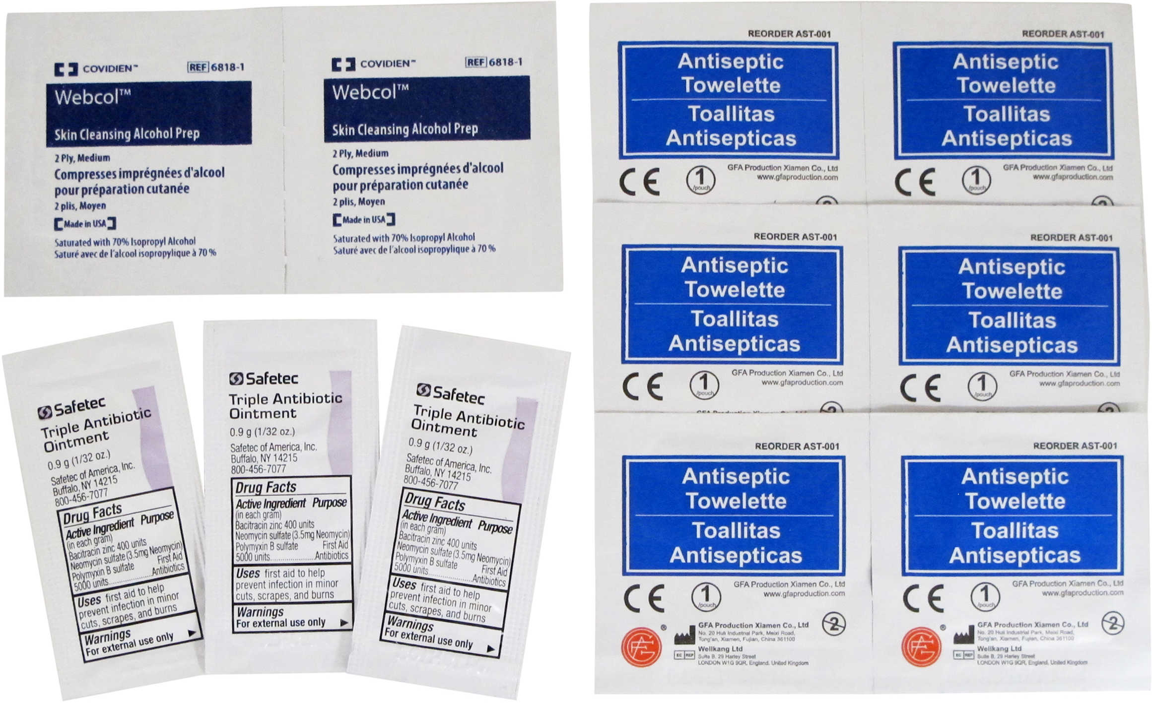 Adventure Medical Kits / Tender Corp Antiseptics Assortment Pack, Per 11 Md: 0155-0258