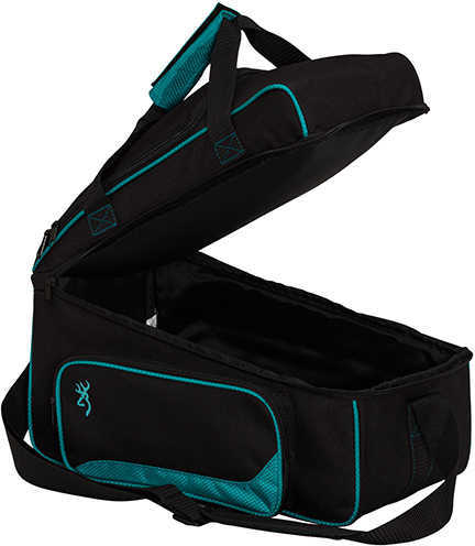 Browning Flash Range Bag, Black/Teal Md: 121062441