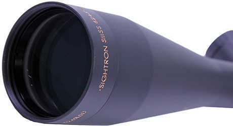 Sightron SIIISS 6-24x50mm Riflescope Wide Duplex Reticle, Matte Black Md: 25019