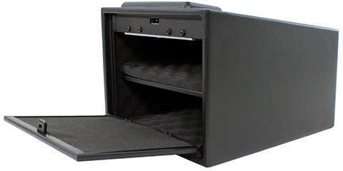 Bulldog Cases Biometric Pistol Vault Magnum W/ Shelf 11.5"X10"X8"