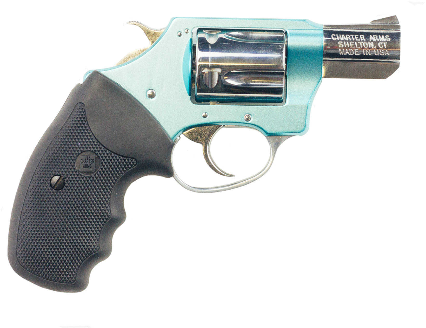 Charter Arms Undercover 38 Special "The Blue Diamond" 2" Barrel 5 Rounds Tiffany