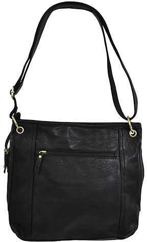 Bulldog Cases Concealed Carrie Purse Large Cross Body Black