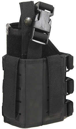 Uncle Mikes Universal Pistol Holster w/ MOLLE System, Black Md: 7702001