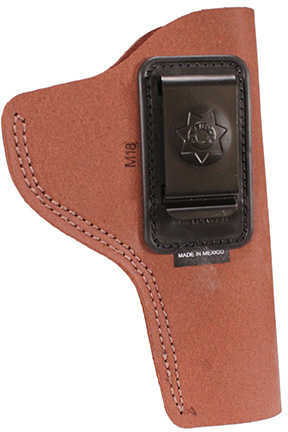 Bianchi 6 Waistband Holster Natural Suede, Size 04, Right Hand 10378