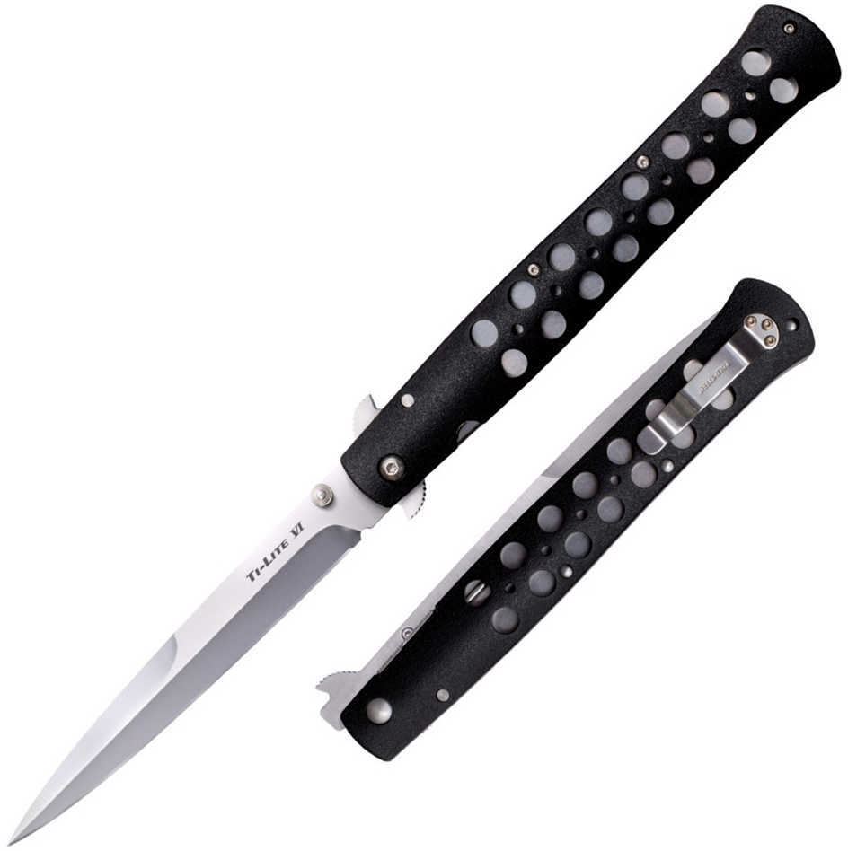 Cold Steel 6" Ti-Lite w/ Zytel Handle Folding Knife-img-1