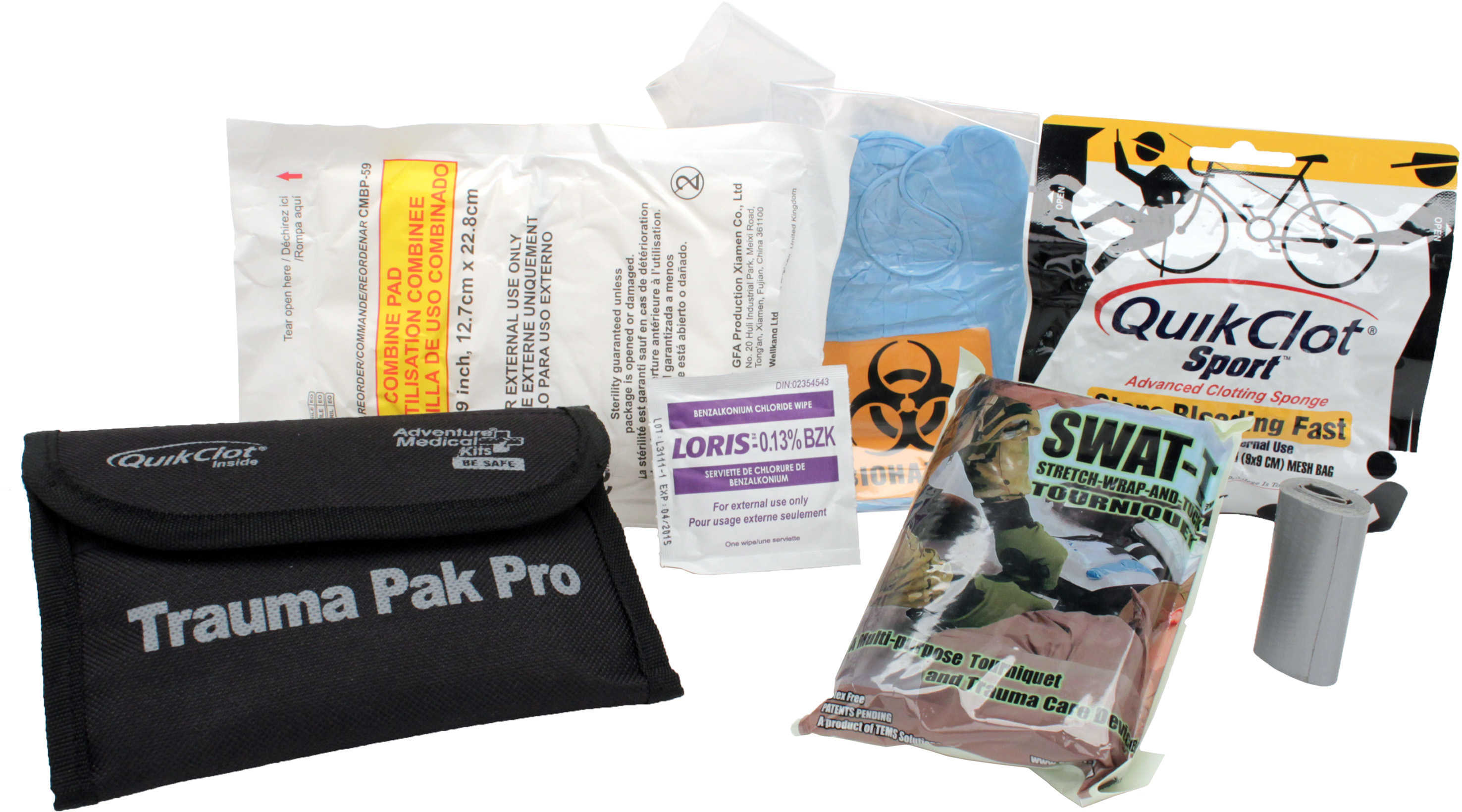 Adventure Medical Kits / Tender Corp Trauma Pak Pro w/Quickclot and Tourniquet 2064-0293