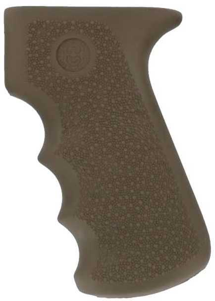 Hogue Grips Fits AK-47 & AK-74 Variants Rubber With Finger Grooves Flat Dark Earth Finish 74003