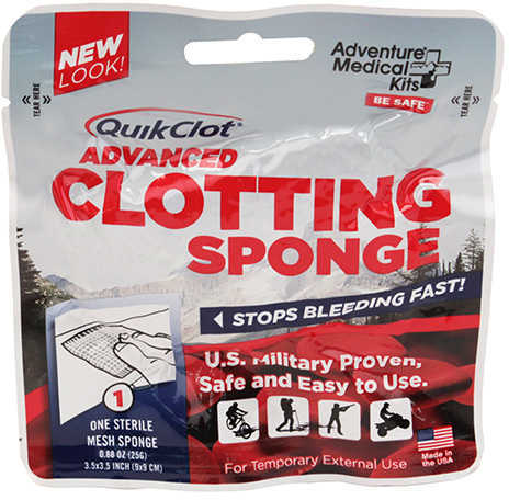 Adventure Medical Kits / Tender Corp QuikClot Advanced Clotting Sponge 25g Md: 5020-0019