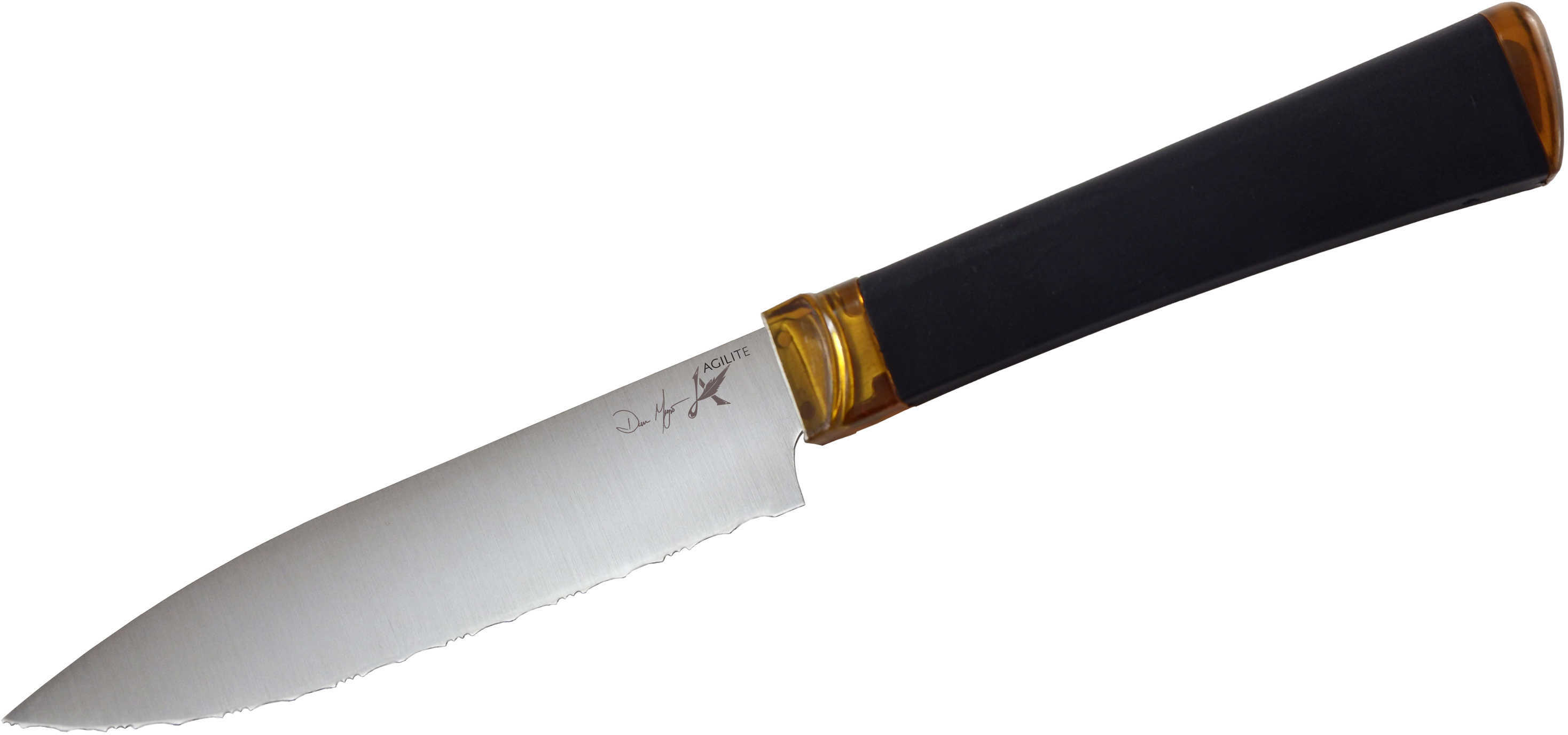 Ontario Knife Company Agilite Utility Serrated Black
