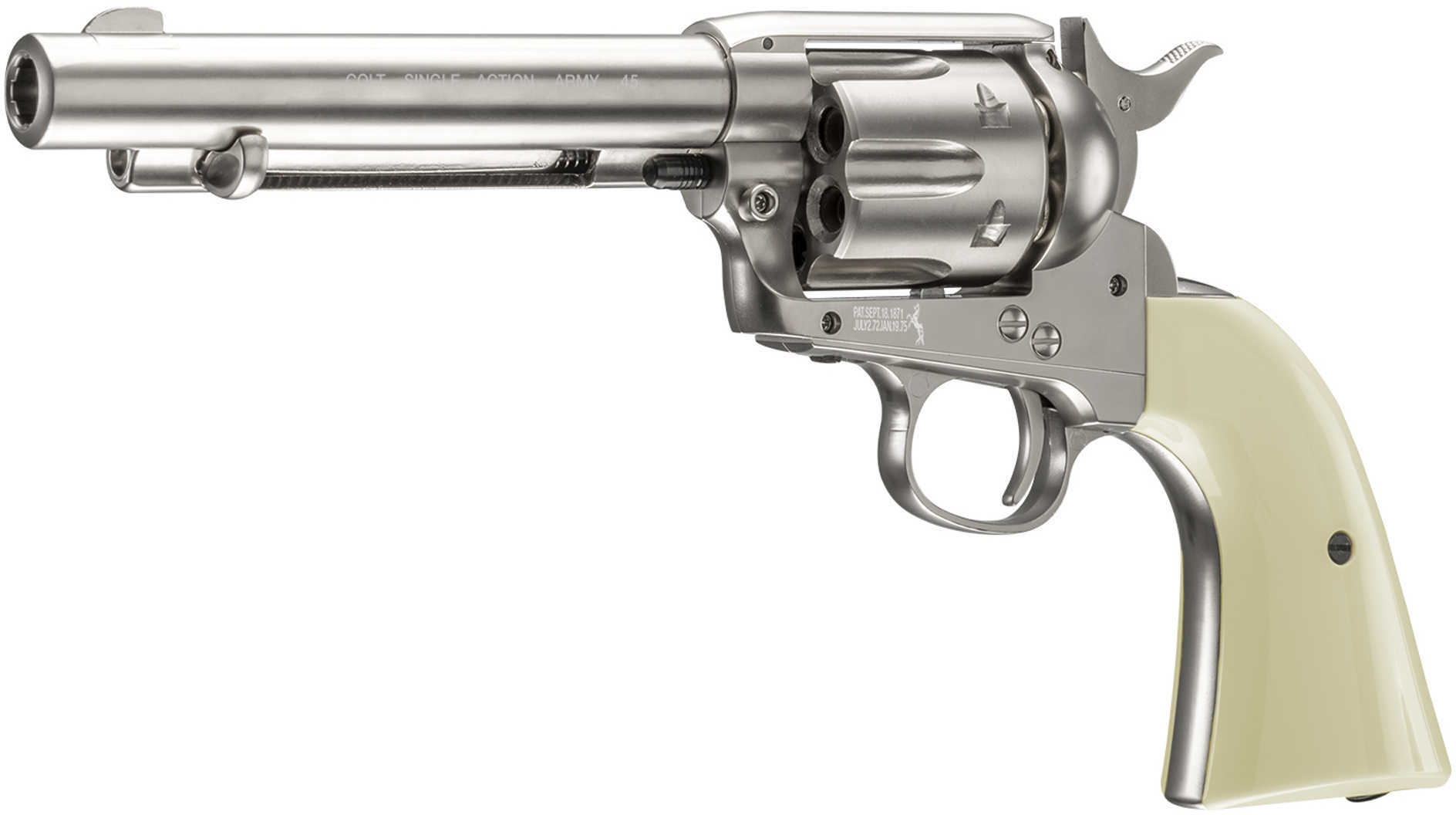 Umarex USA RWS Colt SAA Peacemaker Air Pistol .177/BB Co2 Nickel