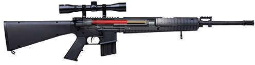 Crosman DPMS Classic A4 Air Rifle, 177 Caliber Synthetic Stock with 4x32mm Scope Md: DCNP7SX