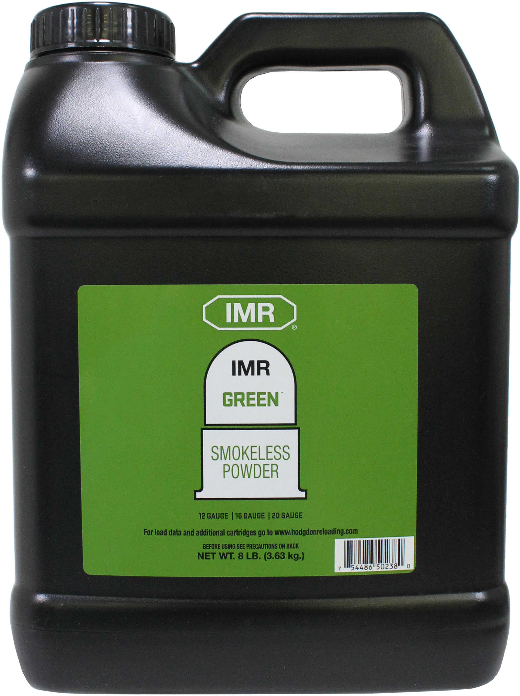 IMR Smokeless Powder Green 8Lb.