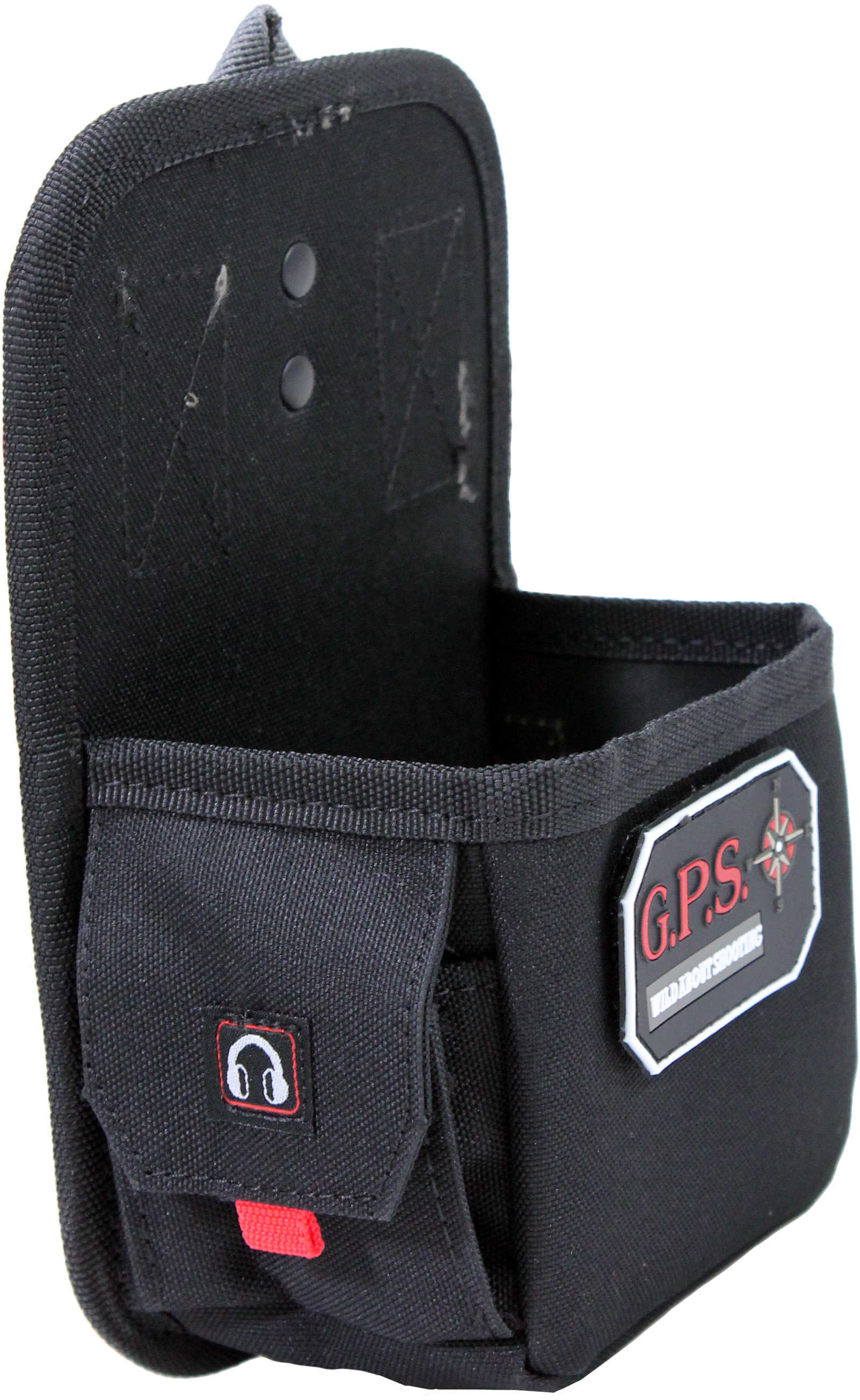 G*Outdoors GPS-575BCB Single Shotshell Box Carrier 600D Polyester Black 1 Box Of 12 Or 20 Ga Shells